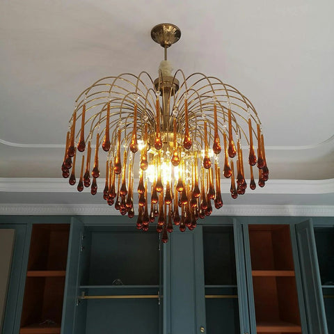 Waterdrop Vintage Chandelier