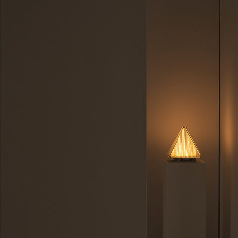 Pyramid Table Lamp