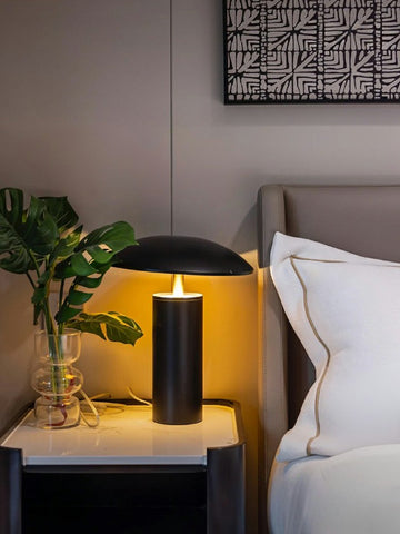 Metal Mushroom Table Lamp