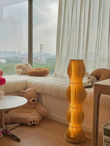 Wooden Floor Lamp