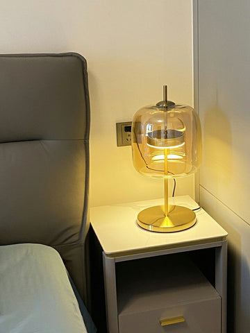 Glass Table Lamp
