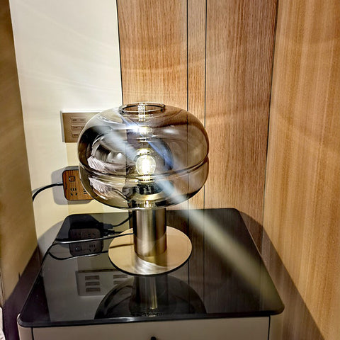 Glass Table Lamp