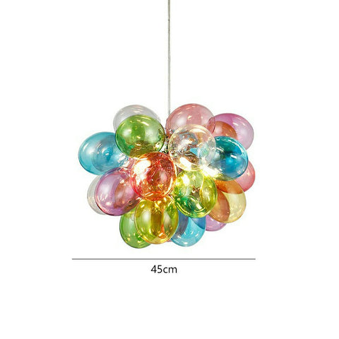 Colorful Bubble Chandelier
