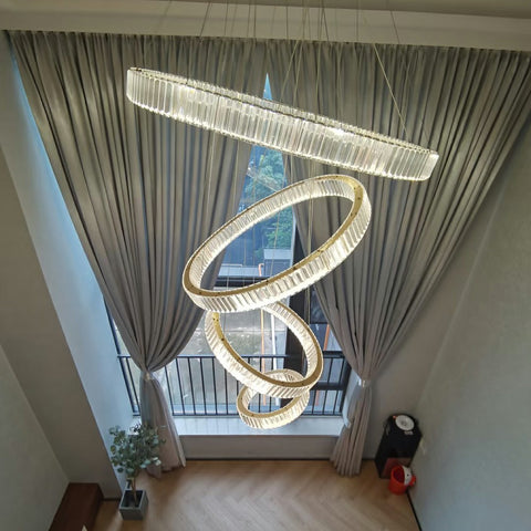 Circular Crystal Chandelier