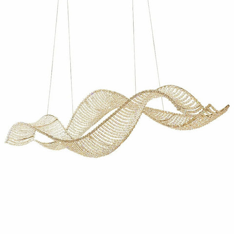 Wave Crystal Chandelier