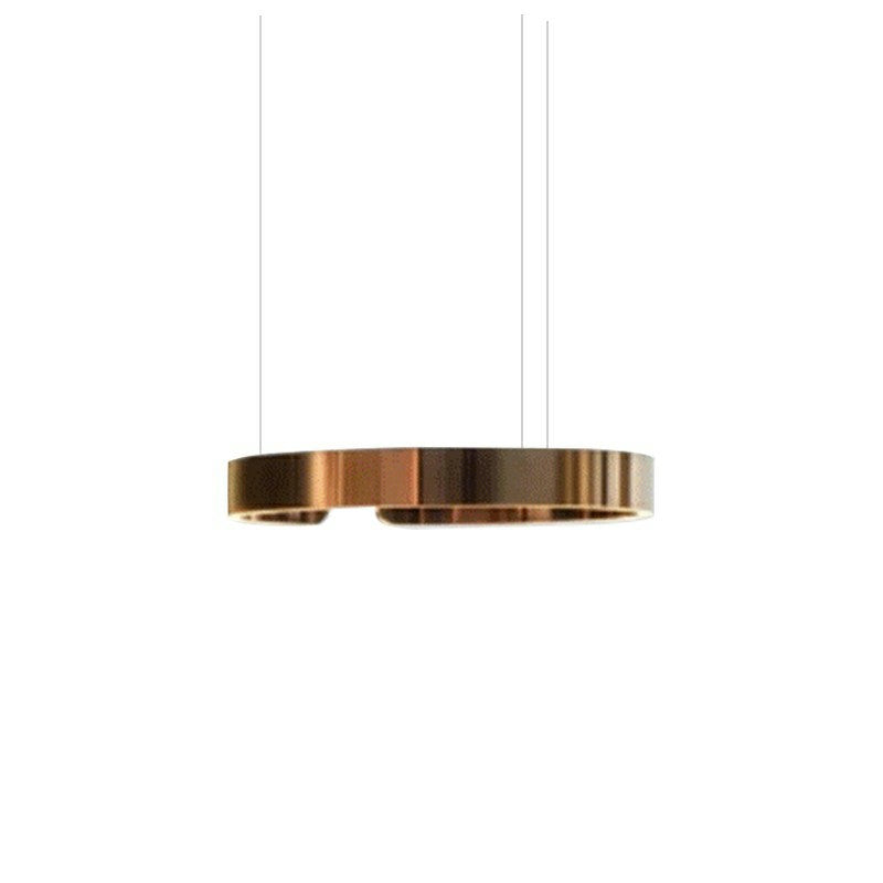 Stainless Steel Circular Chandelier