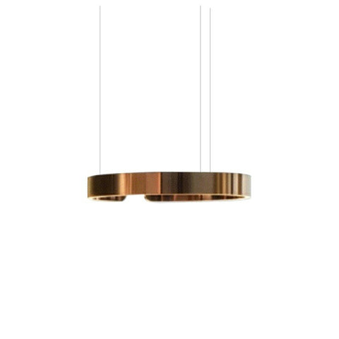 Stainless Steel Circular Chandelier