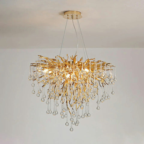 Waterdrop Crystal Chandelier