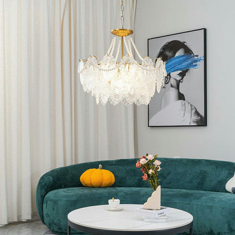 Pearls Glass Chandelier