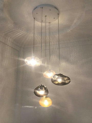 Glass Cloud Pendant Lamp
