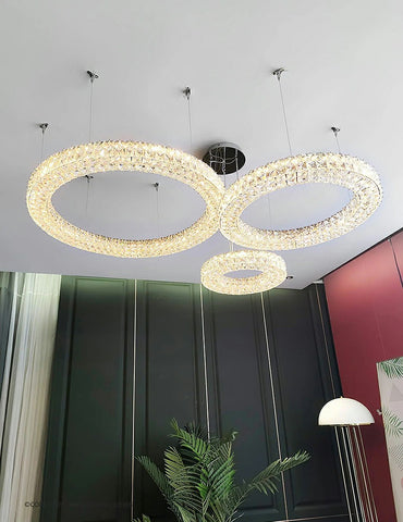 Luxury Crystal Circular Chandelier
