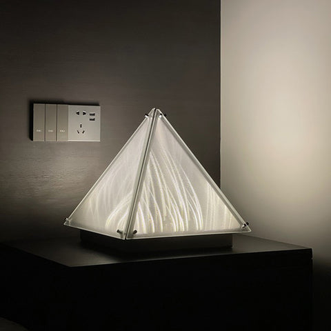 Pyramid Table Lamp
