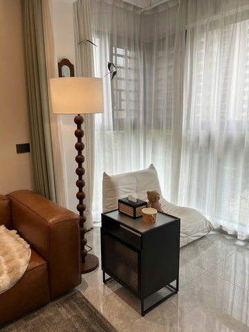 Solid Wood Floor Lamp