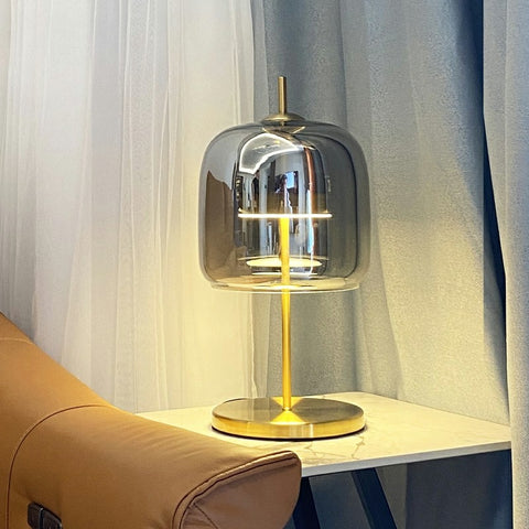 Glass Table Lamp