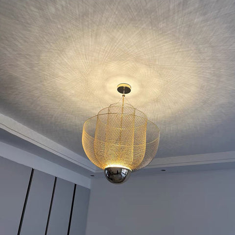 Mesh Metal Chandelier