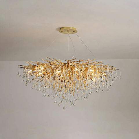 Waterdrop Crystal Chandelier