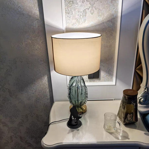Coloured Glaze Table Lamp