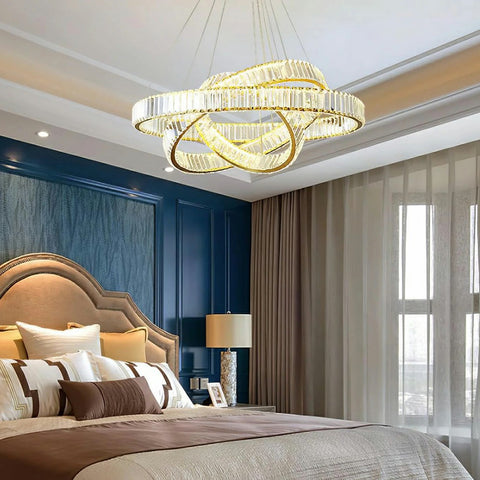 Circular Crystal Chandelier
