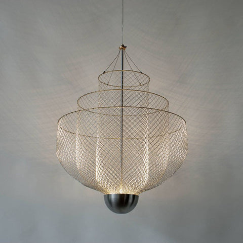 Mesh Metal Chandelier