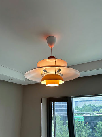 Colorful Flying Saucer Pendant Lamp