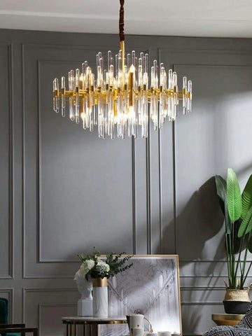 Vintage Crystal Chandelier