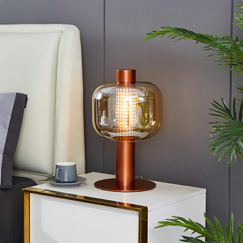 Glass Table Lamp