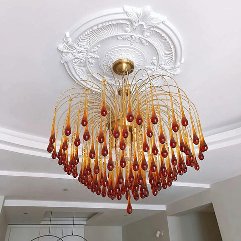 Waterdrop Vintage Chandelier