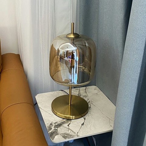 Glass Table Lamp