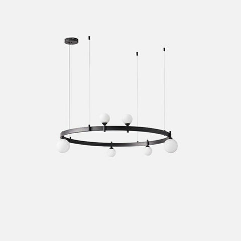 Black Circular Chandelier