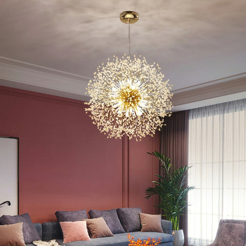 Crystal Dandelion Chandelier