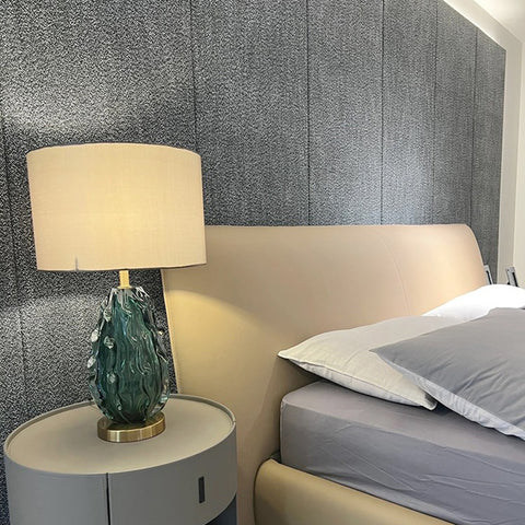 Coloured Glaze Table Lamp