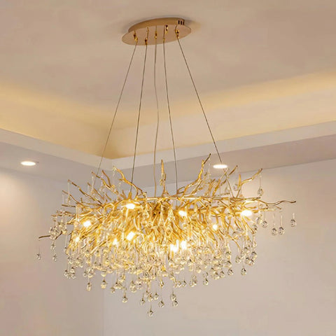 Waterdrop Crystal Chandelier