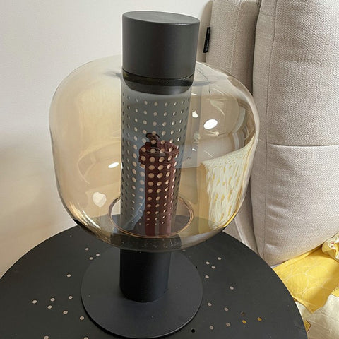 Glass Table Lamp