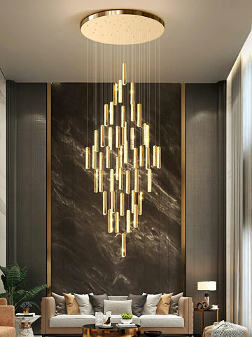 Staircase Crystal Chandelier