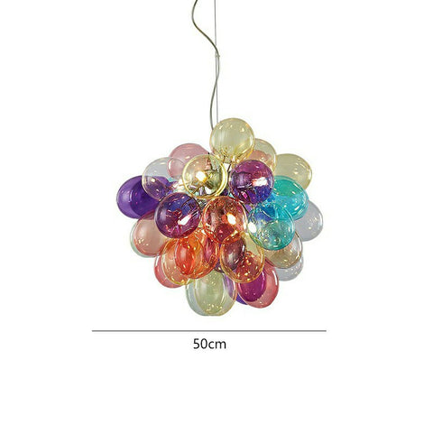 Colorful Bubble Chandelier