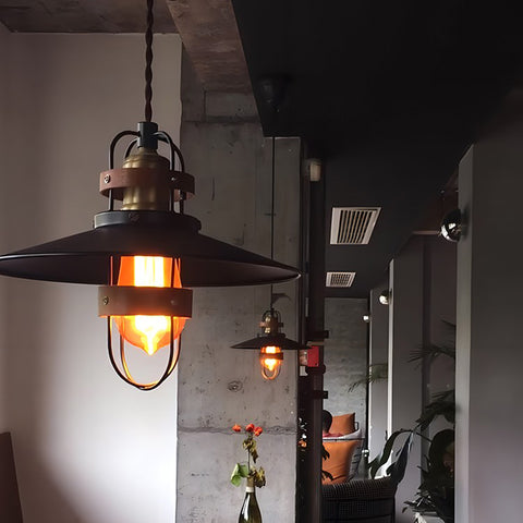 Retro pendant lamp