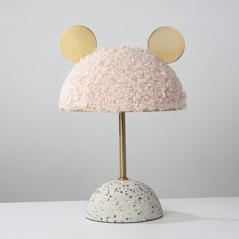 Furry Table Lamp