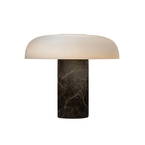Marble glass table lamp
