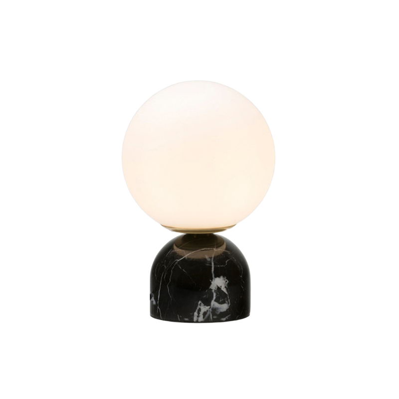 Small marble table lamp
