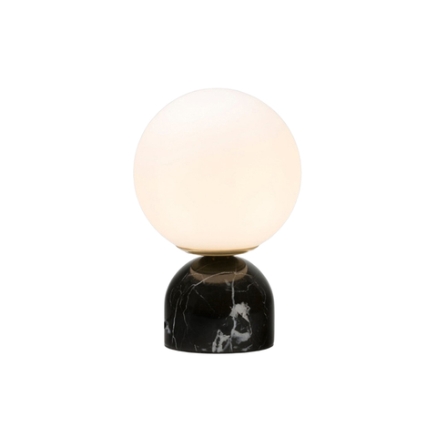 Small marble table lamp