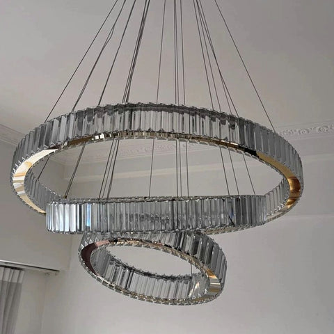 Circular Crystal Chandelier