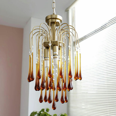 Waterdrop Vintage Chandelier