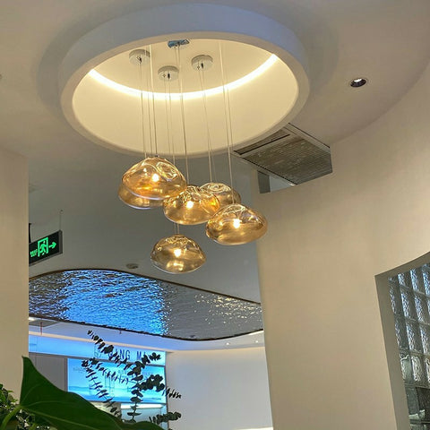 Glass Cloud Pendant Lamp