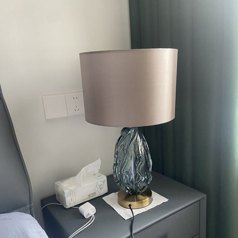 Coloured Glaze Table Lamp