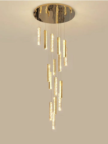 Staircase Crystal Chandelier