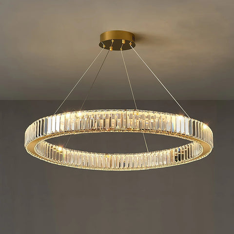 Circular Crystal Chandelier