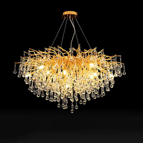Waterdrop Crystal Chandelier