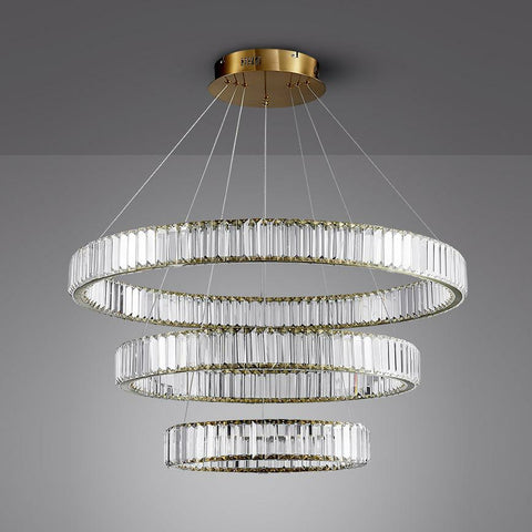 Circular Crystal Chandelier