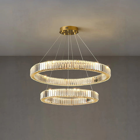 Circular Crystal Chandelier