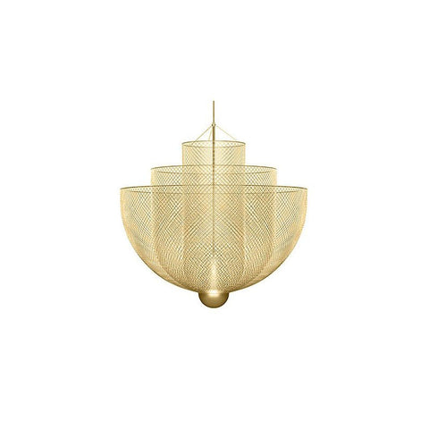 Mesh Metal Chandelier